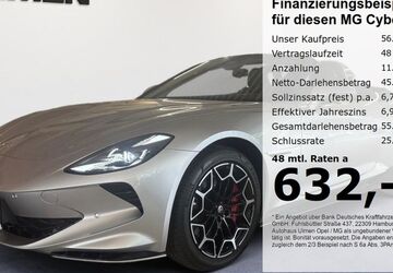 MG Cyberster 4.500 km 56.990 &euro; Düsseldorf 40231