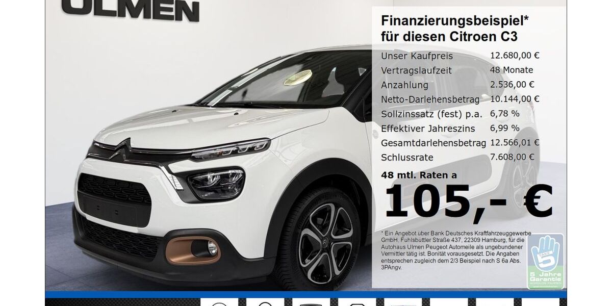 Citroen C3 30.767 km 12.680 &euro; Düsseldorf 40233