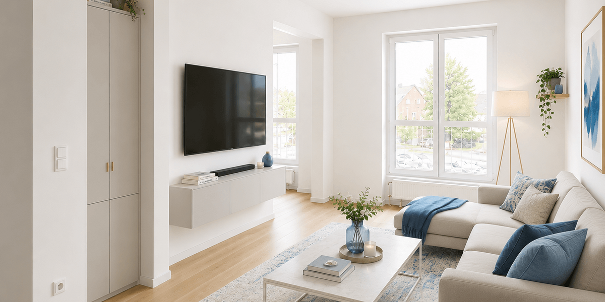 Etagenwohnung Meerbusch Necklenbroich - 2 Zimmer, 36 m&sup2;, 954&euro; | Angebot:27425127