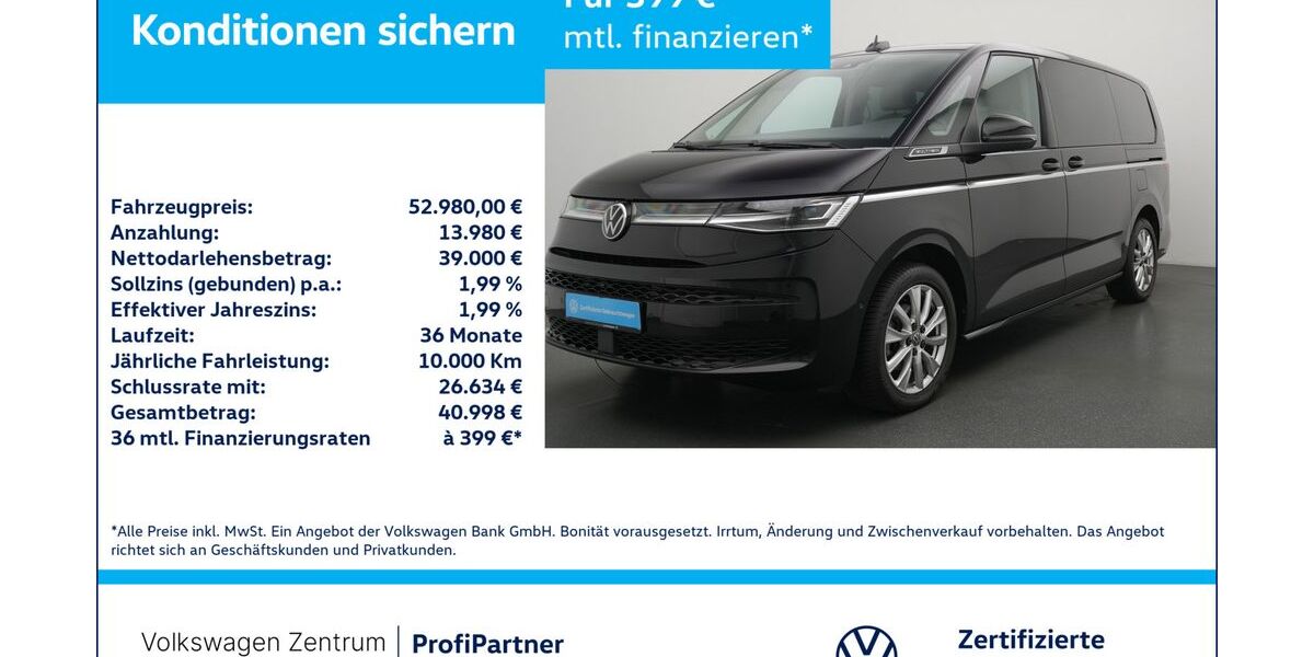 VW T7 Multivan 26.342 km 49.980 &euro; Leverkusen 51379