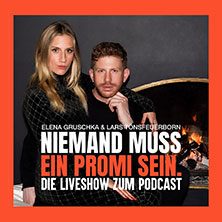 Niemand muss ein Promi sein – die Live Show zum Podcast 14.11.2026 Kupfersaal
