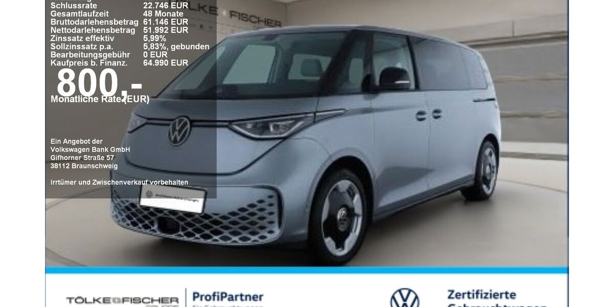 VW ID. Buzz 9.040 km 63.389 &euro; Krefeld 47805